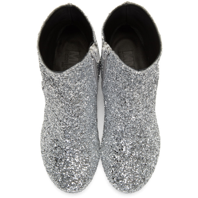 Maison margiela glitter sales boots