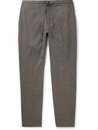 Theory - Hunter Straight-Leg Stretch-Merino Wool Drawstring Trousers - Neutrals