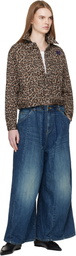 NEEDLES Brown Penny Jean Jacket