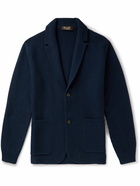 Loro Piana - Ribbed Cashmere Cardigan - Blue