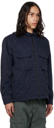 Stone Island Navy Opaque Jacket