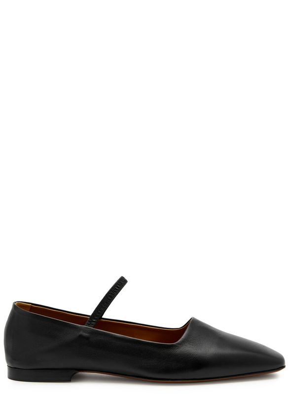 Photo: Atp Atelier Petina Mary Jane Leather Flats Black