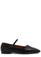 Atp Atelier Petina Mary Jane Leather Flats Black