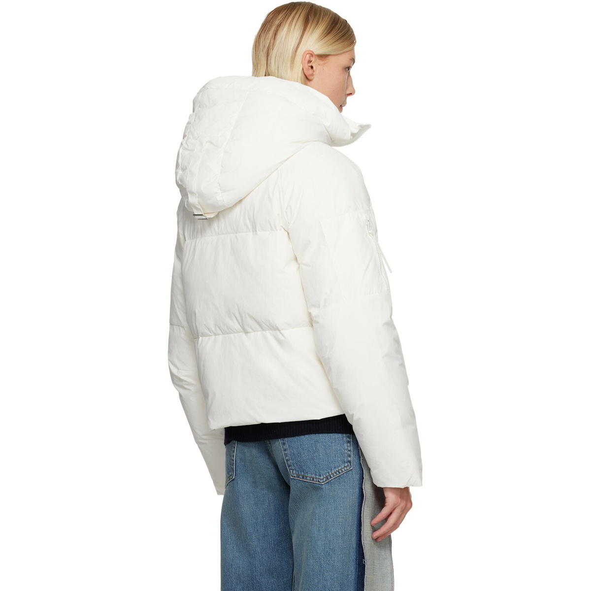 Canada Goose White Chilliwack Down Jacket