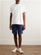 Polo Ralph Lauren - Straight-Leg Cotton-Blend Terry Drawstring Shorts - Blue