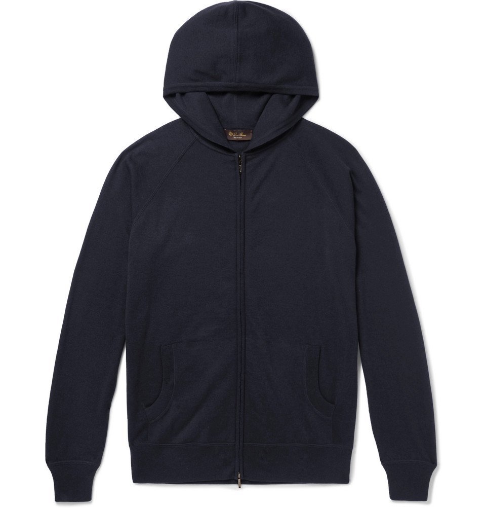Loro Piana - Portland Cashmere and Silk-Blend Zip-Up Hoodie - Men