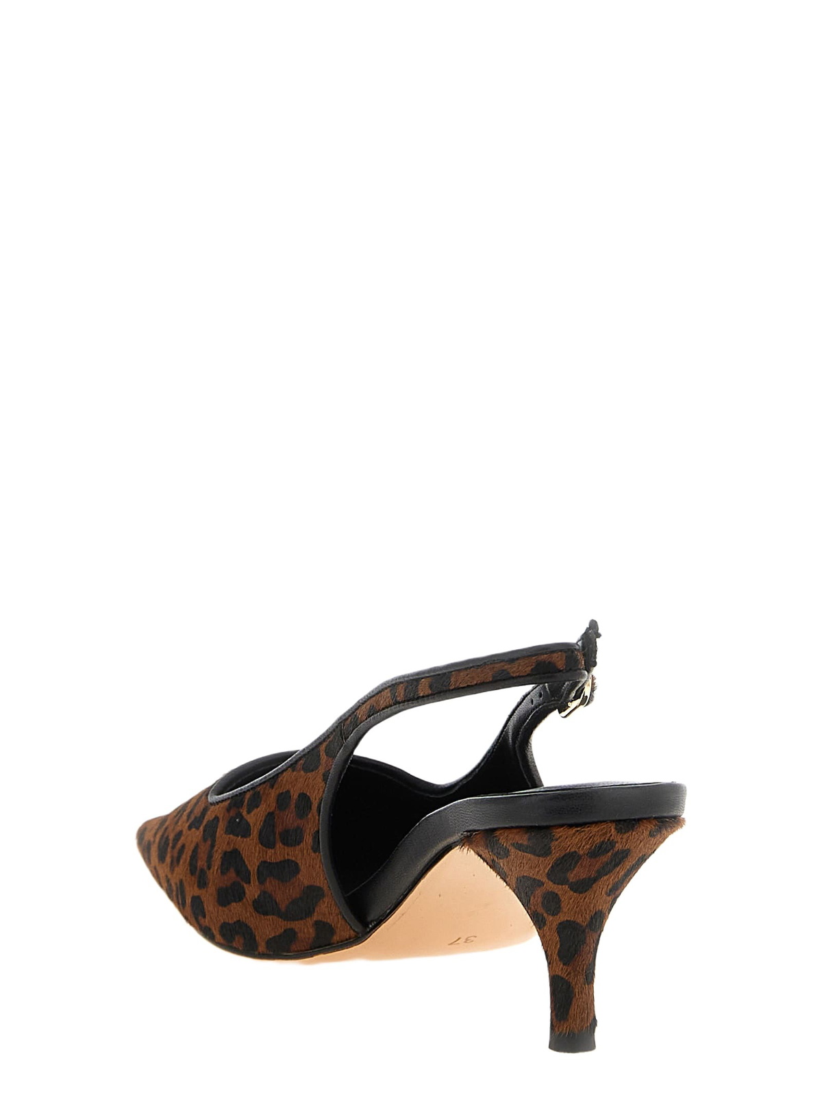 TwinSet Animal Print Slingbacks