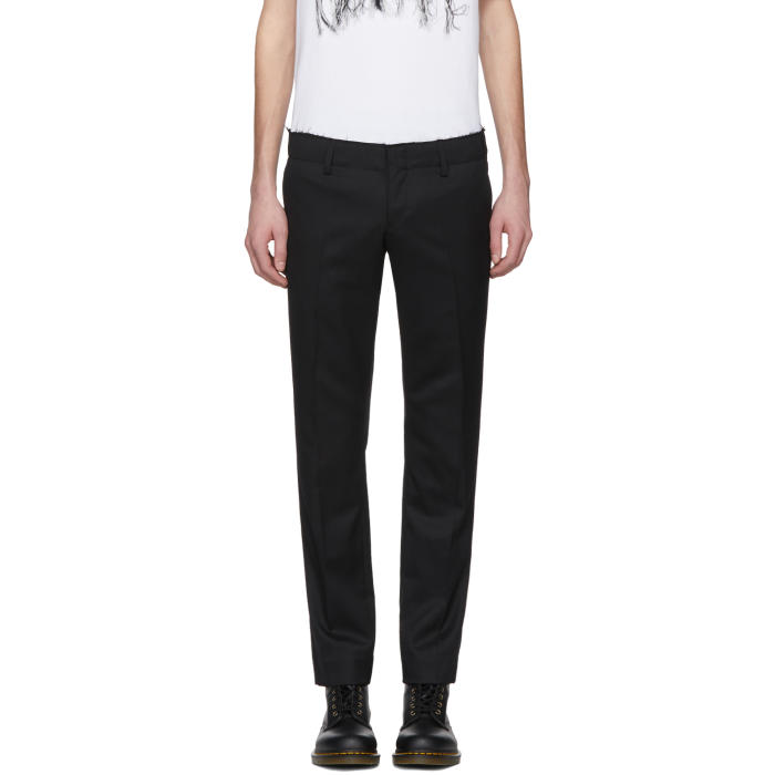 doublet cut off low-rise trouser doublet cut off low-rise trouser