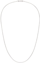 Tom Wood Silver Boa Chain Necklace