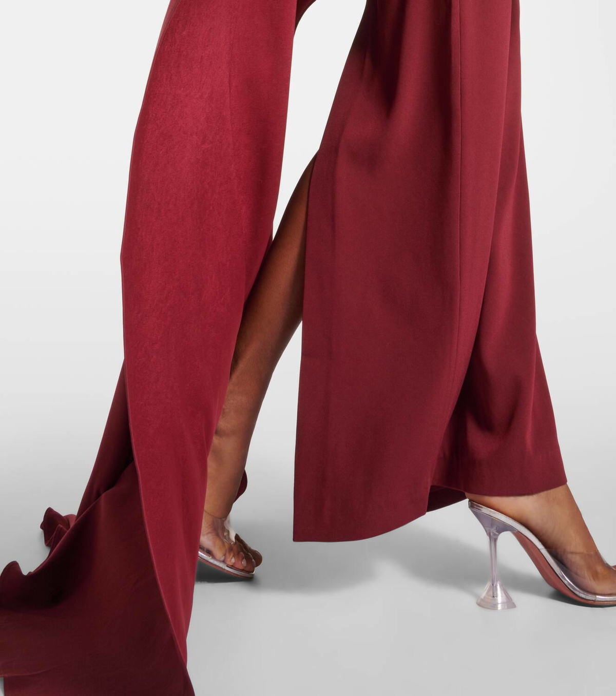 Roland Mouret Caped crystal-embellished gown