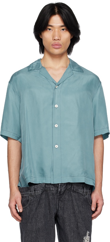 Photo: SUNNEI Blue Buttoned Shirt