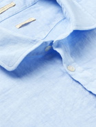 Massimo Alba - Canary Linen Shirt - Blue