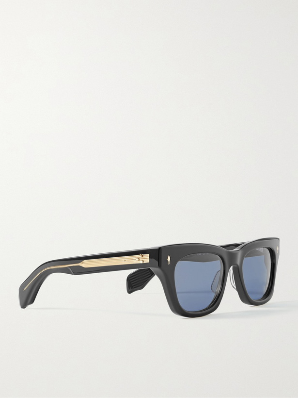 Photo: JACQUES MARIE MAGE - Dealan D-Frame Acetate Sunglasses - Black