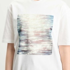 Jil Sander Women's Wanderlust T-shirt with Photograph Print in Medium Shade Photograph