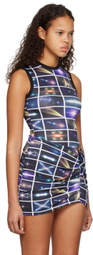 Maisie Wilen Black Muscle Beach Tank Top