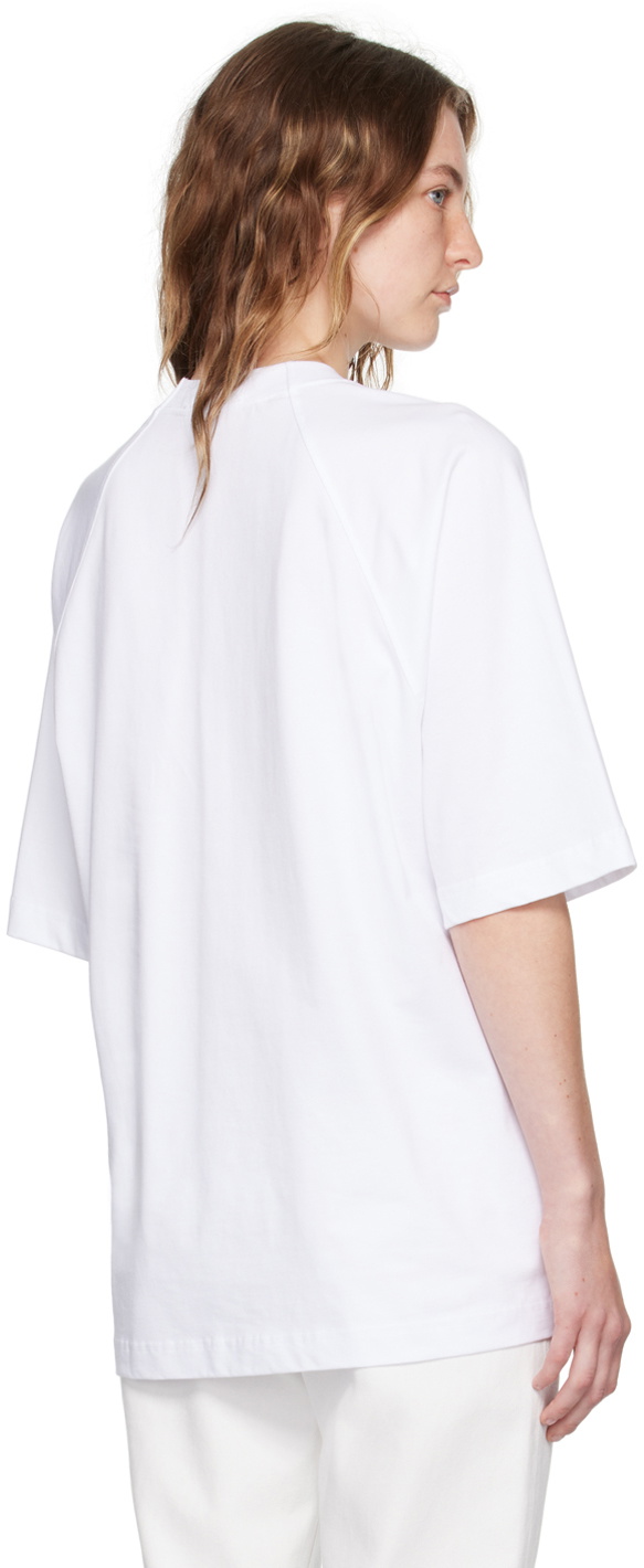 JACQUEMUS White Les Classiques 'Le t-shirt Typo' T-Shirt