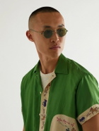 Matsuda - Round-Frame Gold-Tone Sunglasses