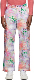 Collina Strada SSENSE Exclusive Multicolor Starfish Cargo Pants