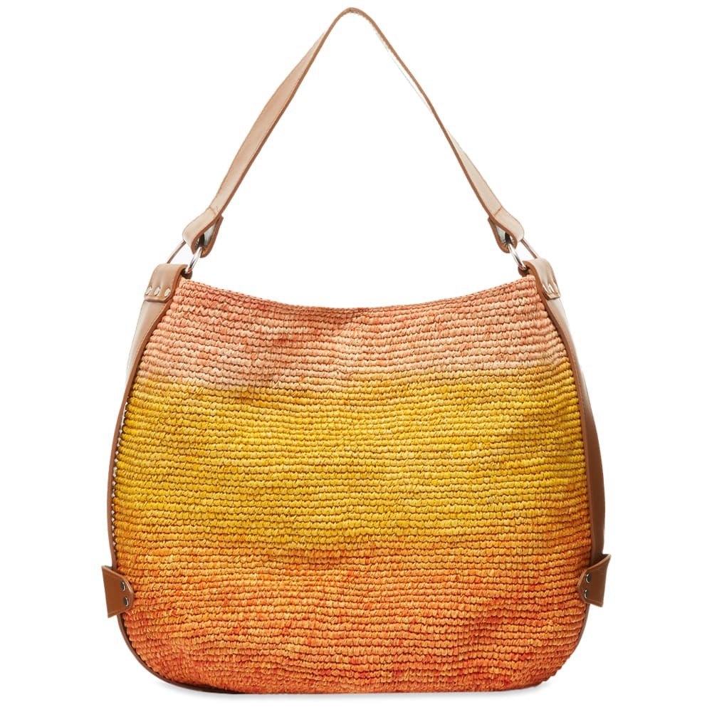 Women's Bayia Raffia Bucket Bag In