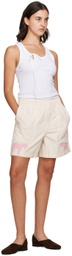 S.S.Daley White Cochrane Tank Top