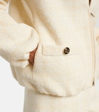 Gucci Checked cotton-blend tweed jacket