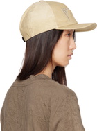 Rick Owens DRKSHDW Beige 'Hollywood' Baseball Cap