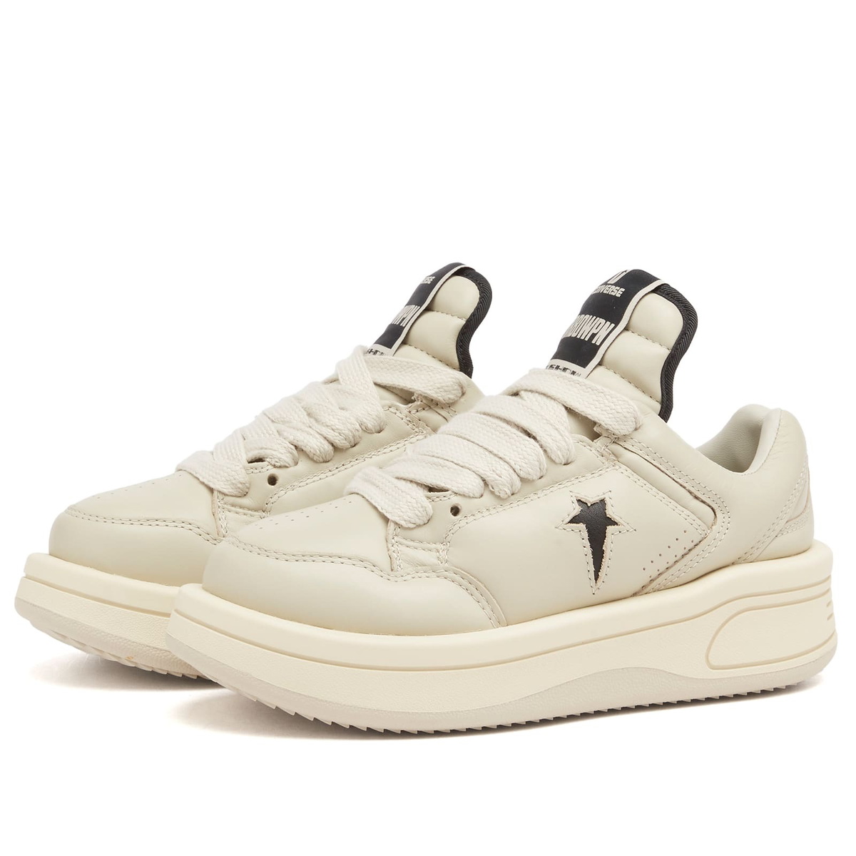 Rick Owens DRKSHDW x Converse TURBOWPN OX Sneaker in Beige