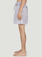 Tekla Lido Stripe Sleep Shorts