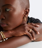 Messika Moderniste 18kt gold single hoop earring with diamonds