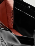Acne Studios - Logo-Embossed Faux Glossed-Leather Tote Bag