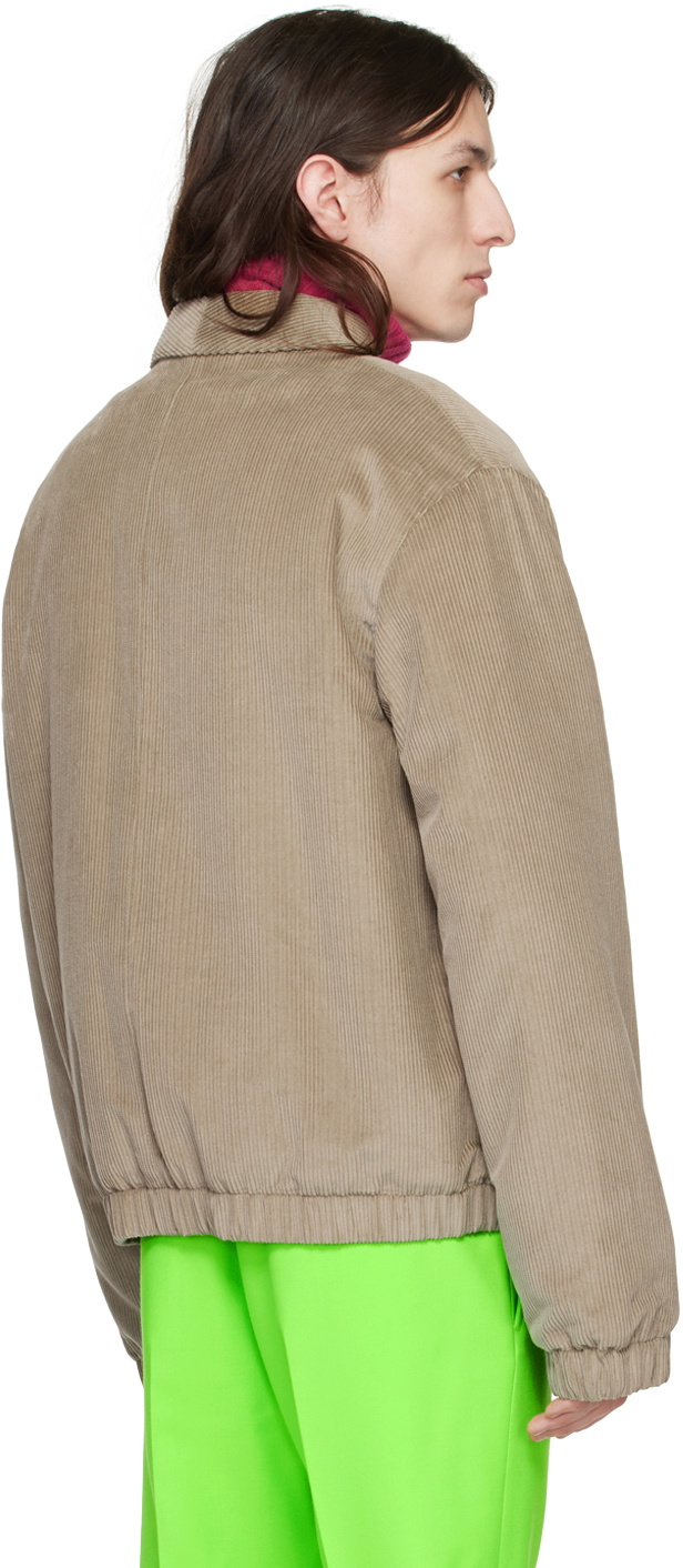 AMI Alexandre Mattiussi Beige Ami De Cœur Jacket