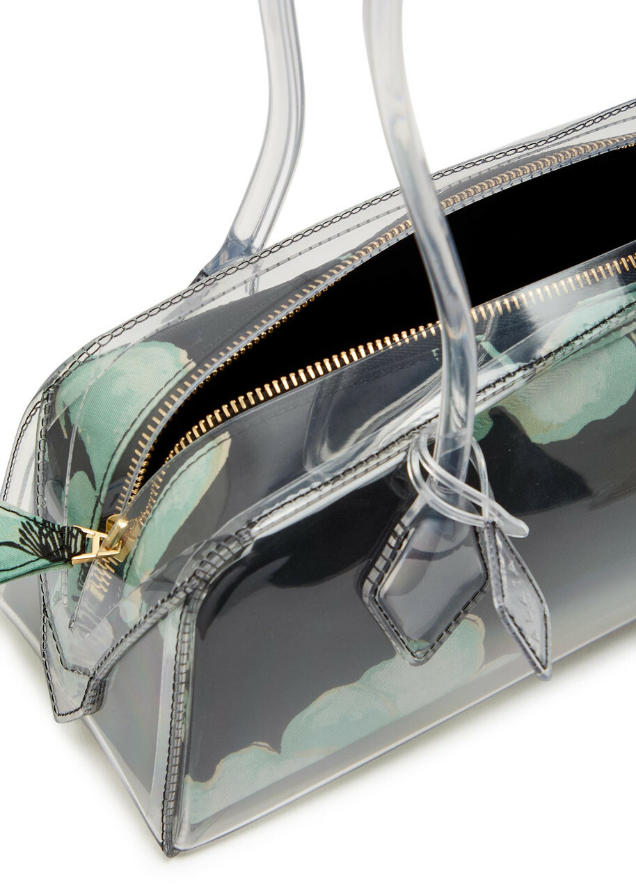 Alaïa Le Teckel Medium Floral Pvc Shoulder bag - Black - One Size