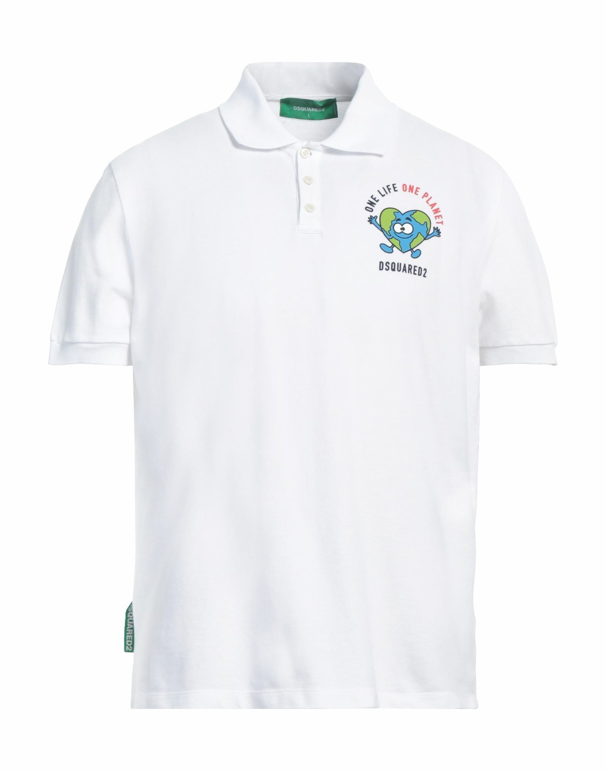 Dsquared2 Mens Polo shirt in White