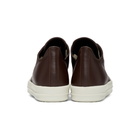 Rick Owens Brown Low Sneakers