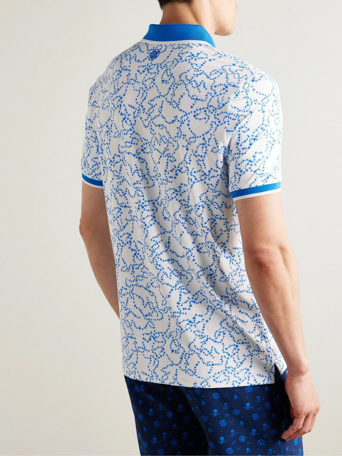 G/FORE - Star Dust Slim-Fit Printed Tech-Jersey Golf Polo