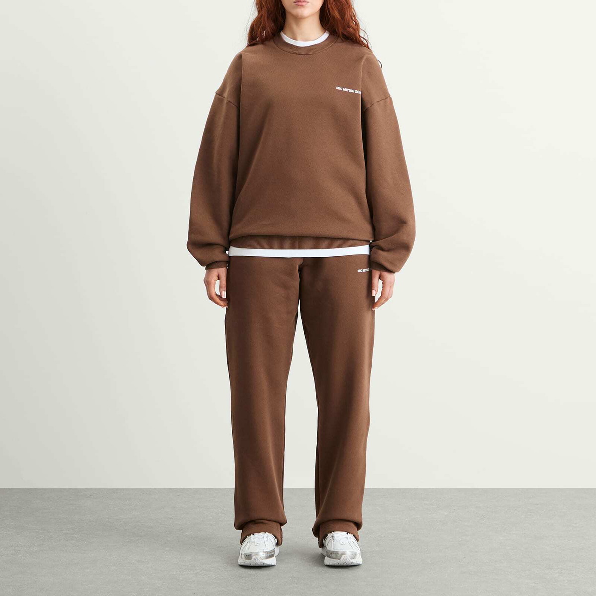 MKI Women's Uniform Wide Leg Joggers Presented by END. in Cocoa Brown