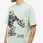 Lo-Fi Men's Frog T-Shirt in Ice