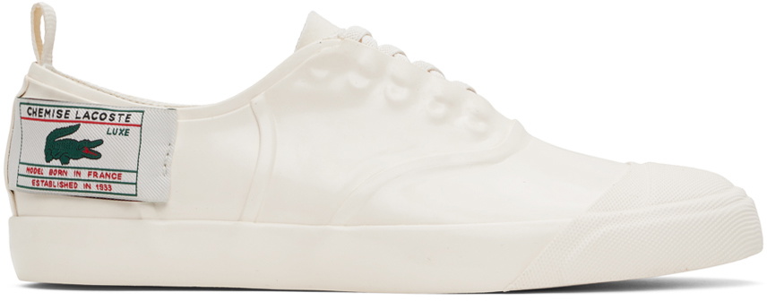 Lacoste White Rene Runway Sneakers
