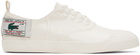 Lacoste White Rene Runway Sneakers