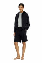 Diesel Hoodie in peached cotton blend - Tops Womens in Black