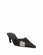 Gia Borghini Womens Mules & Clogs in Black