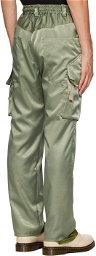 Song for the Mute Green Drawstring Cargo Pants