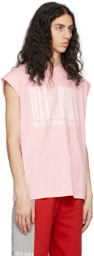 VTMNTS Pink Barcode T-Shirt