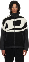 Diesel Black & White S-Ovady Track Jacket