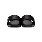 MM6 Maison Margiela Black Multi Strap Slip-On Loafers