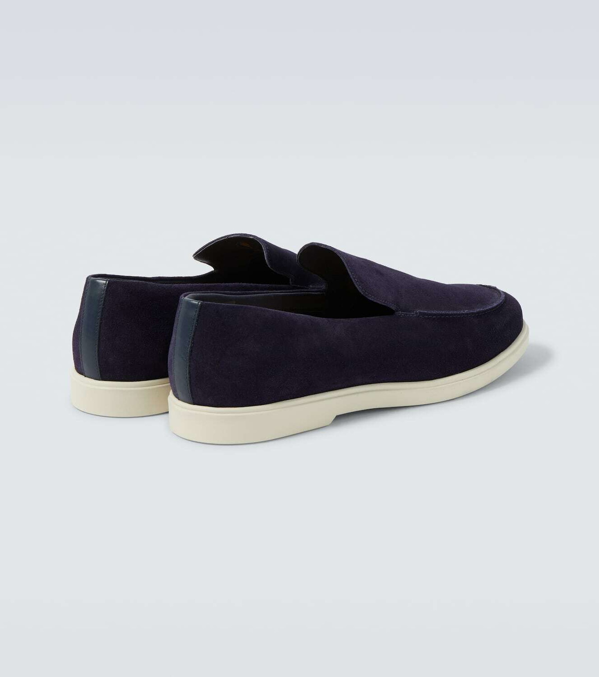 Frescobol Carioca Miguel suede loafers