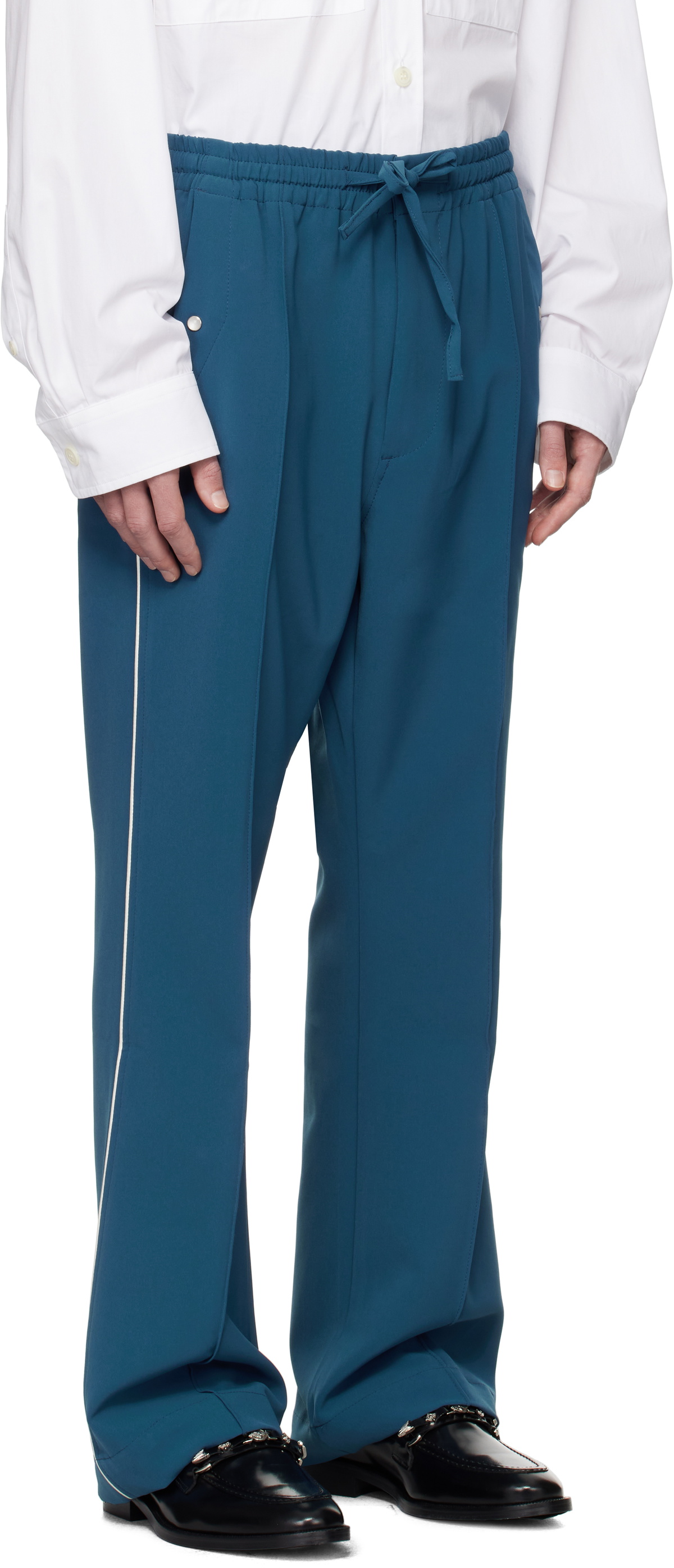 NEEDLES Blue Piping Cowboy Trousers Needles