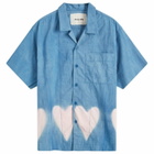Story mfg. Women's Greetings Shirt in Heart Clamp