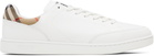 Burberry White Leather Set Sneakers​