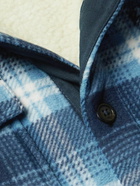 Polo Ralph Lauren - Checked Recycled-Fleece Shirt Jacket - Blue